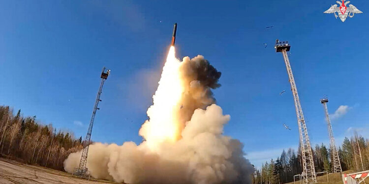 Vladimir Putin oversees readiness test of Russia’s nuclear forces