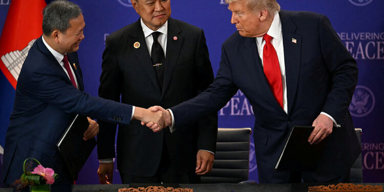 Cambodia and Thailand sign expanded ceasefire alongside truce-broker Trump