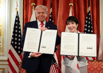 Trump praises Japan’s ‘great’ female leader in talks on trade, critical minerals
