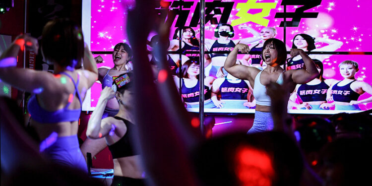 Japan’s ‘muscle girls’ look to crush norms of willowy beauty