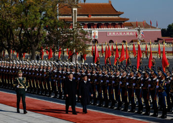 China plays up image of reliable partner as foreign monarchs visit