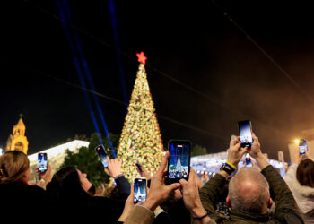 As Christmas lights return to Bethlehem, Palestinians look for hope