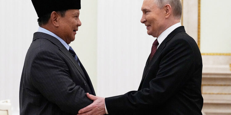 Putin meets Indonesia’s Prabowo to discuss military and energy ties, wheat exports