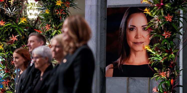 Nobel laureate Machado arrives in Oslo, hours after award ceremony