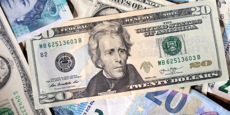 Dollar choppy as risk-off mood, dovish Fed unsettle markets