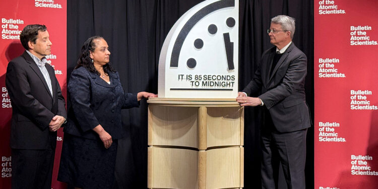 Atomic scientists set ‘Doomsday Clock’ closer to midnight than ever