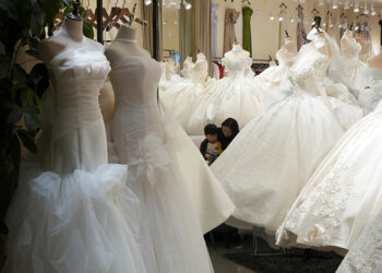 China’s wedding dress sellers pin hopes on rise in marriages