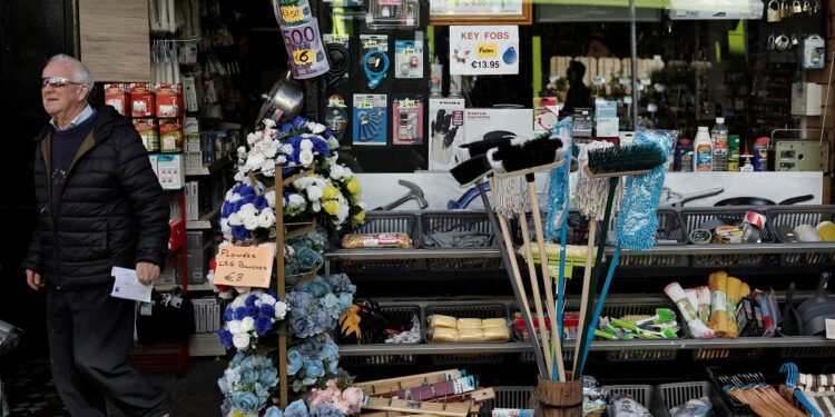 Irish retail sales post first annual decline in nine months in December