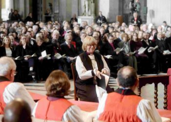 First woman leader of the Church of England confirmed in ancient ceremony