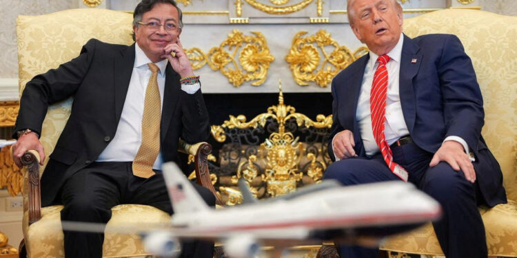 Trump, Colombia’s Petro make amends at White House after months of feuding