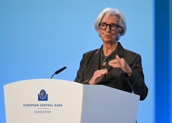 Euro zone inflation to stabilise at ECB target, Lagarde says