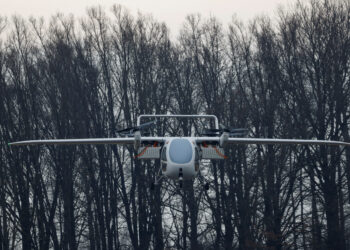 Electric vertical takeoff aircraft completes first public test flight in Munich