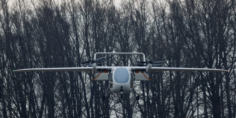 Electric vertical takeoff aircraft completes first public test flight in Munich