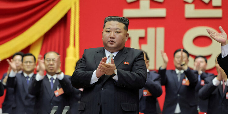 North Korea’s ruling party re-elects Kim Jong Un general secretary