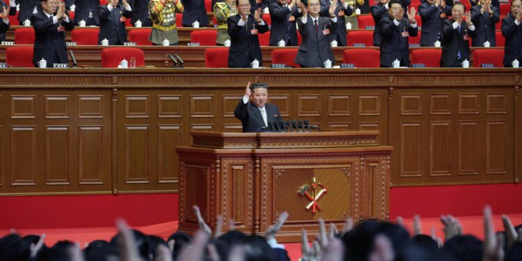 North Korea’s Kim promises more nuclear weapons as Congress closes with military parade