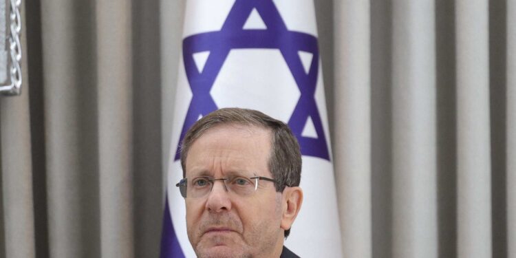 Israeli President Herzog begins Australia trip at site of Bondi Beach attack