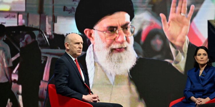 Britain says it is for US to set out legal basis for Iran strikes