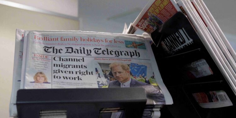 Axel Springer buys UK’s Telegraph for $766 million, ending ownership limbo