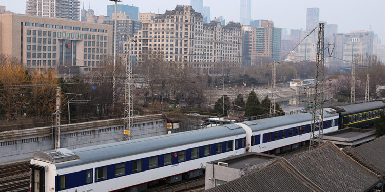 First train to Pyongyang in six years leaves Beijing as neighbours revive link