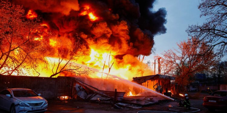 Russian strikes kill 17 across Ukraine in worst attack this year