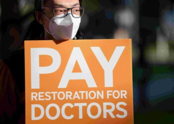 Doctors in England begin six-day strike after rejecting government’s pay, workforce deal