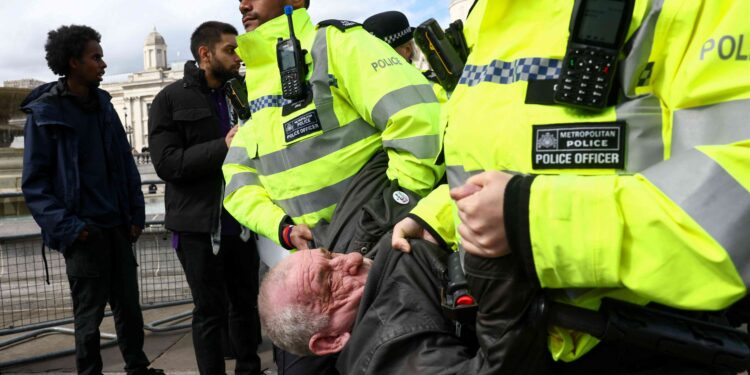London police arrest 523 people at protest over Palestine Action ban
