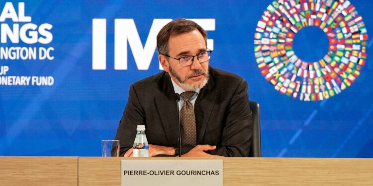 IMF not seeing evidence of wage-price spiral in Britain, Gourinchas says