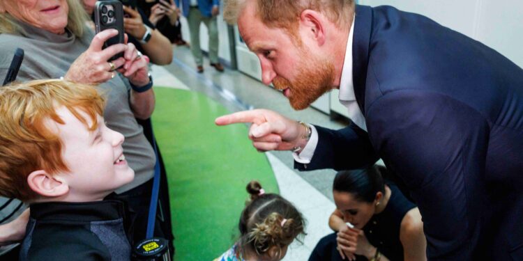 Britain’s Prince Harry speaks of struggles of fatherhood on Australia tour