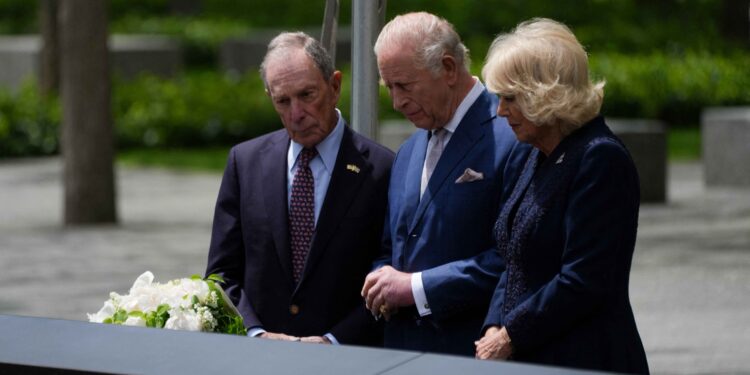 King Charles commemorates 9/11 victims in New York visit