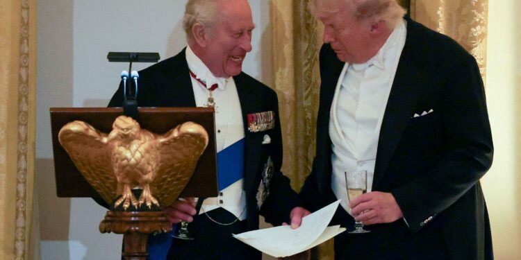 Analysis-King’s visit to US shows UK playing long game in fixing strained ties