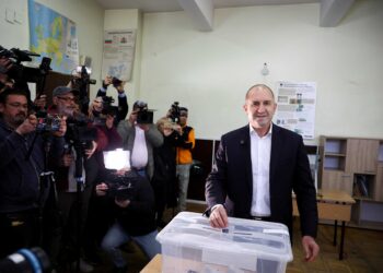 Bulgaria’s pro-Russian former president set for landslide election win, exit polls show