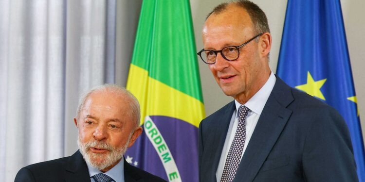 Germany’s Merz, Brazil’s Lula stress close European-Brazilian cooperation