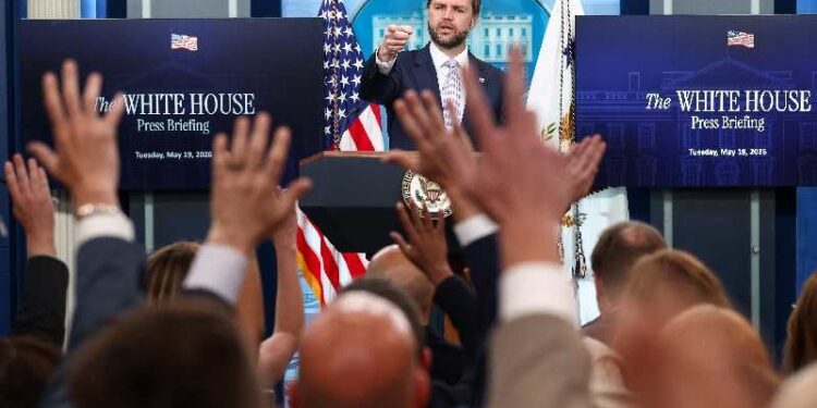 Vance or Rubio for 2028? The White House briefing room edition
