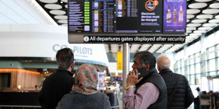 Heathrow passenger numbers fall in April as Iran war disrupts travel