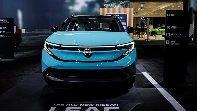 Nissan posts narrow profit for full business year