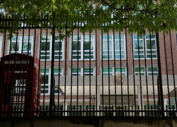 British deputy ambassador in Washington has left post, UK foreign office says