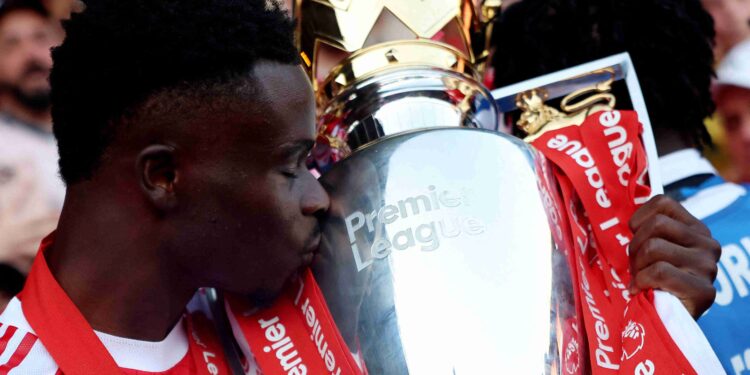 Soccer-‘It’s our time’ – Saka says Arsenal proved critics wrong with title triumph