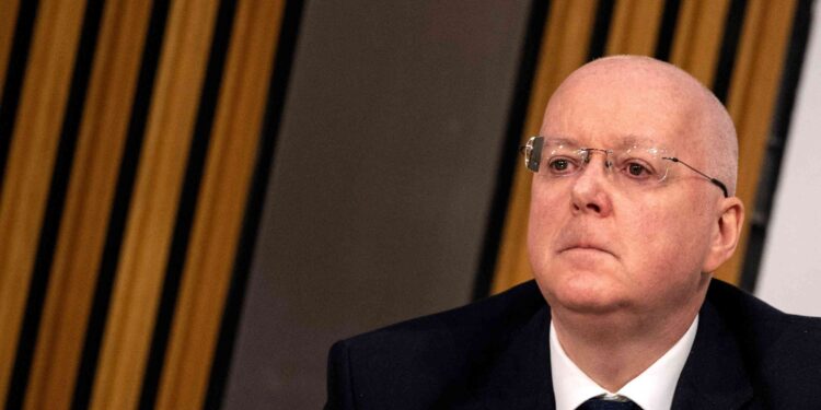 Former Scottish National Party chief pleads guilty to embezzling $540,000