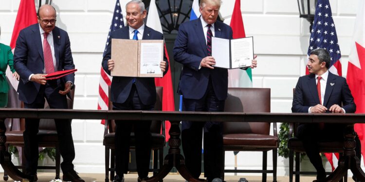 Trump links Abraham Accords to any Iran deal