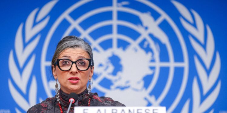US removes UN expert Francesca Albanese from sanctions list