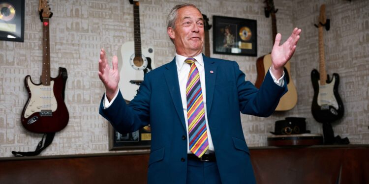Crypto investors’ donations help Farage’s Reform UK lead fundraising race