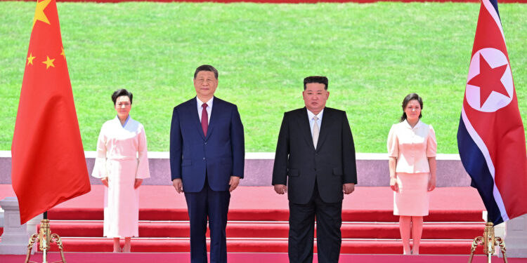 North Korea and China leaders agree to boost ties at Pyongyang summit