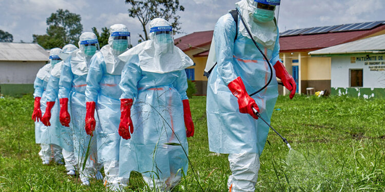 No boots, masks running out: why Congo’s Ebola medics are exposed