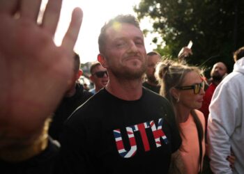 UK anti-Islam activist Robinson briefly detained under terrorism laws