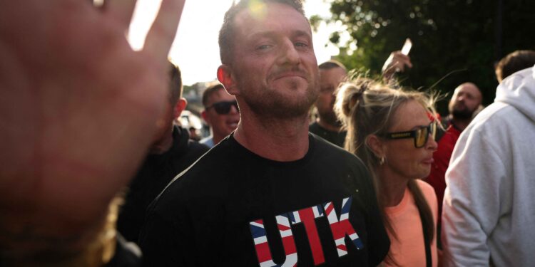UK anti-Islam activist Robinson briefly detained under terrorism laws