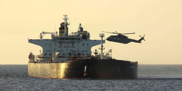 British forces intercept Russian shadow fleet tanker in the Channel