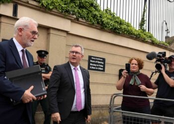 Jury set to begin deliberations in sex offence trial of Northern Ireland’s Donaldson