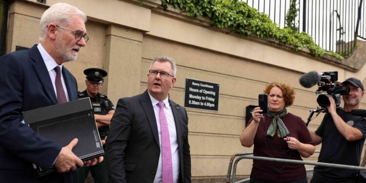 Jury set to begin deliberations in sex offence trial of Northern Ireland’s Donaldson