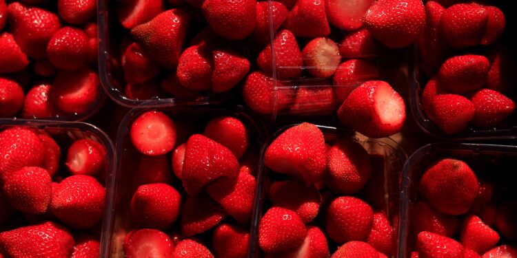 Strawberries and ice cream push UK food price inflation to lowest since March 2025, BRC data shows