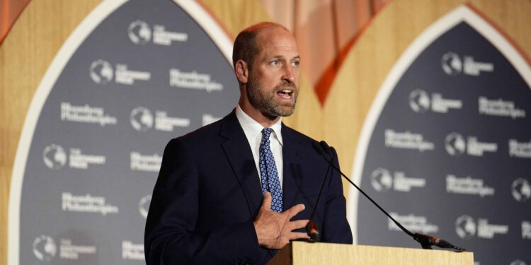 UK’s Prince William says his homeless charity has helped thousands